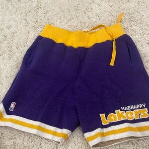 Madhappy Lakers shorts